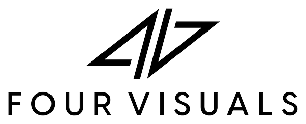 Four4Visuals official logo